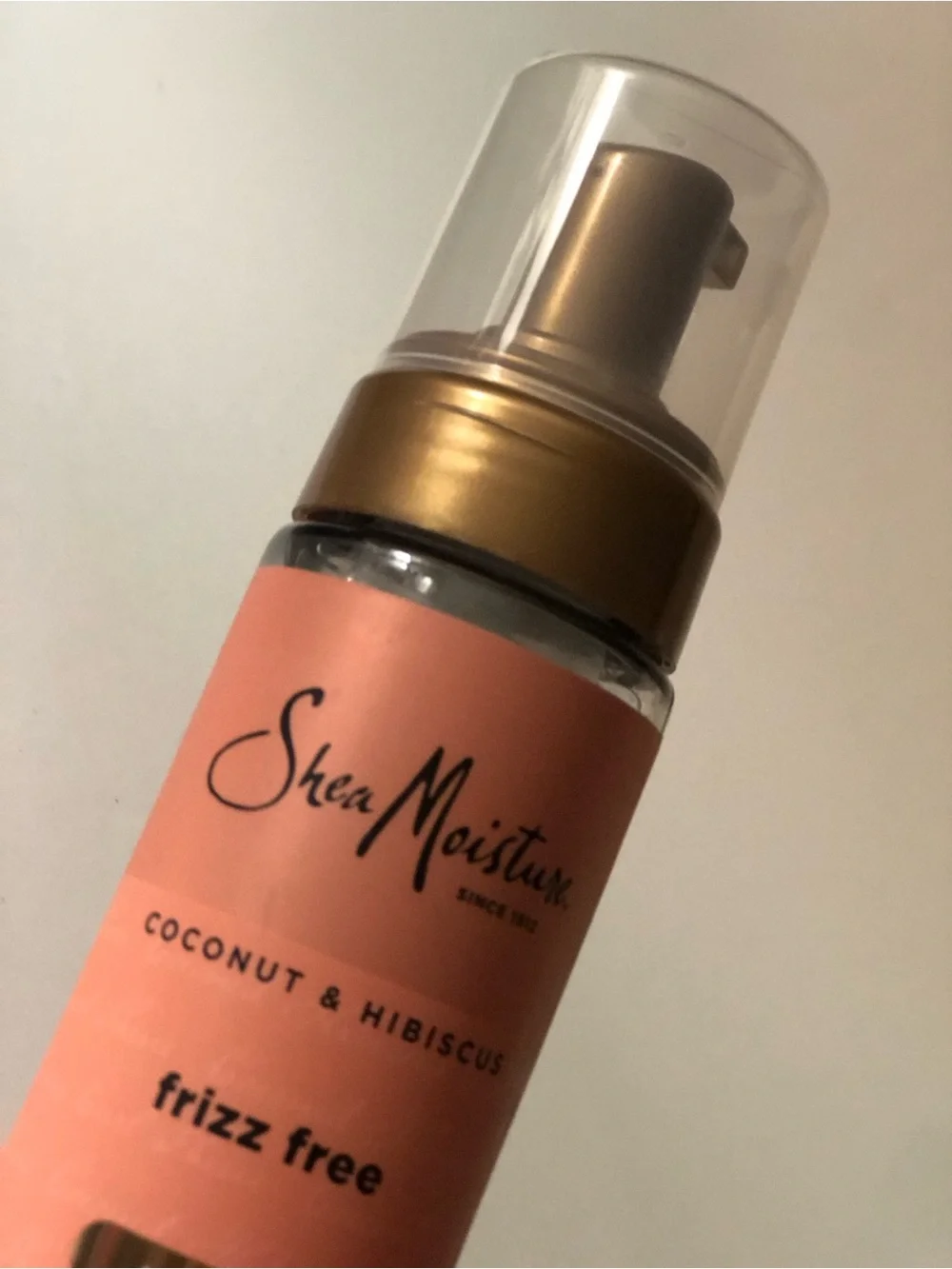 Shea Moisture Coconut + Hibiscus  Frizz Free Curl Mousse — 7.5 Oz